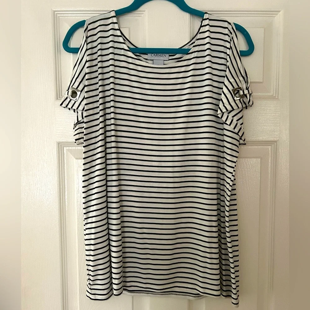 Cold-Shoulder Top - Picture 1 of 4